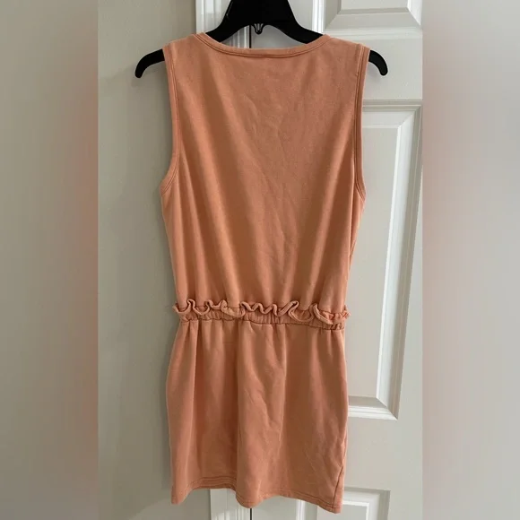 Fate peach terry mini dress - Picture 3 of 6